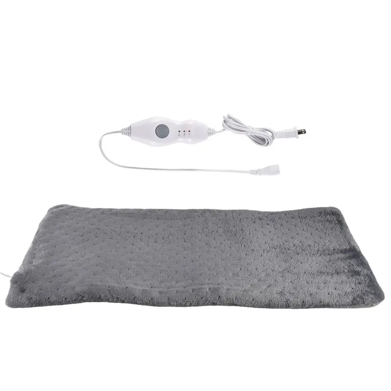 A04G-Extra Large Electric Heating Pad For Back Pain And Cramps Relief 12X24 Inch -Soft Heat For Moist & Dry Therapy