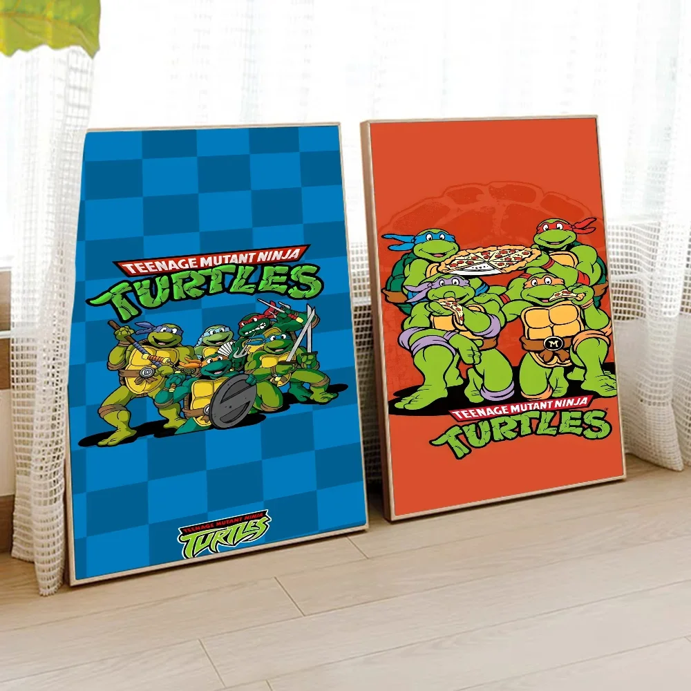 Teenage Mutant Ninja Turtles Good Quality Prints And Posters Vintage Room Home Bar Cafe Decor Aesthetic Art Wall Painting