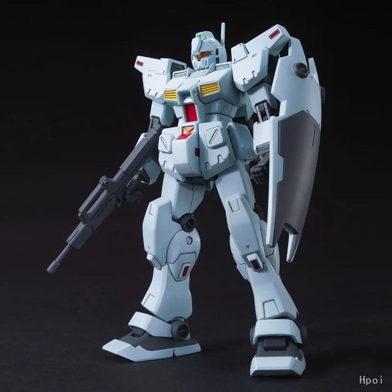 Bandai HGUC 1/144 RGM‑79N GM Custom Gundam 0083 Stardust Memory Anime Assembly Model Kit Collectible Hobby Toy Gift