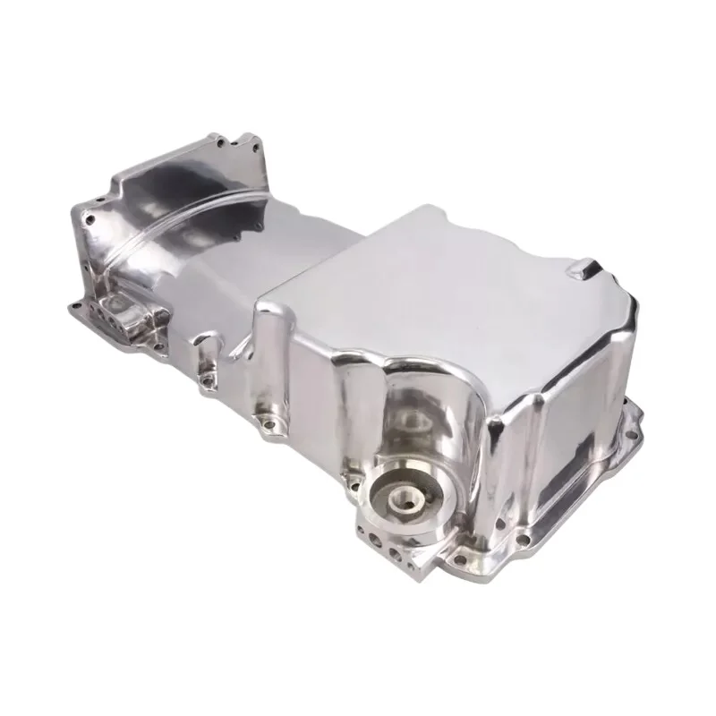 Hot SalePolished  Front Wet Sump Retro Engine   Aluminum Oil Pan Kit   for Chevy LS1 LS2 LS3 LSX 4.8-6.2L