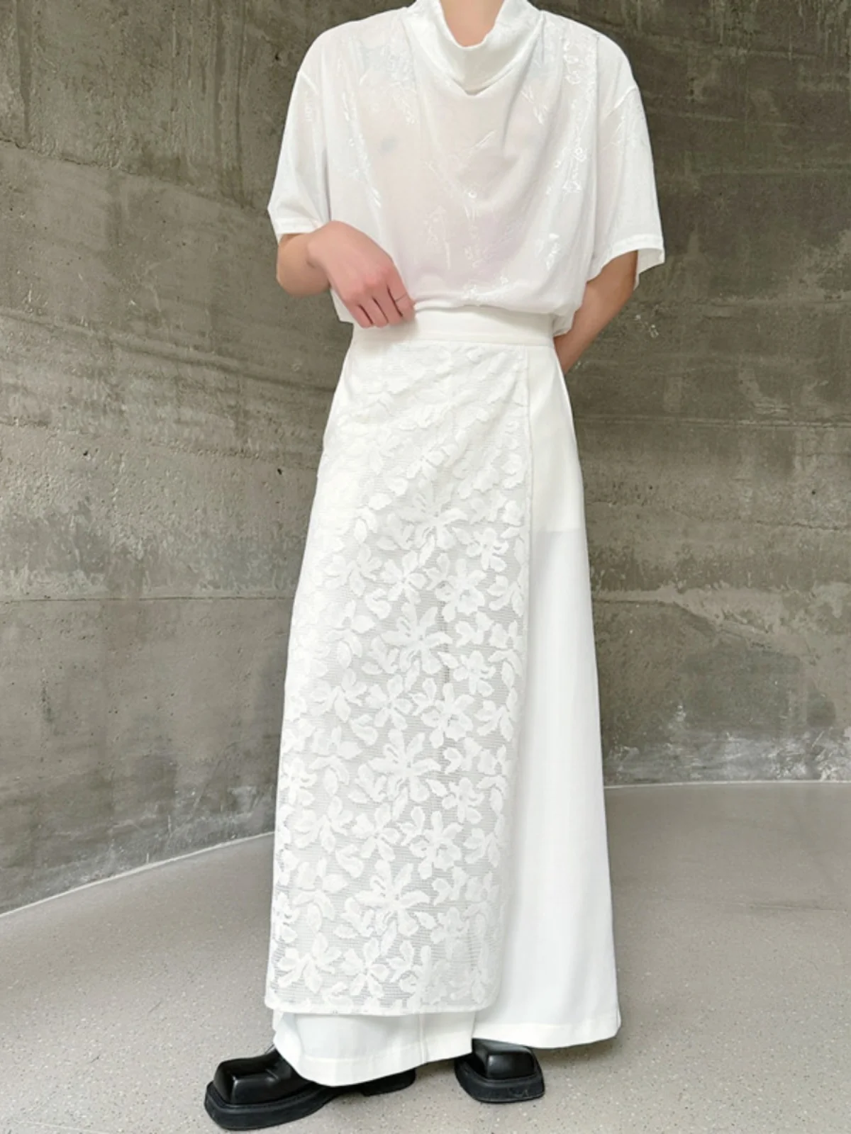 

Повседневные широкие брюки с асимметричным дизайном, длинные брюки в уличном стиле, молодежные, энергичные, на все сезоны