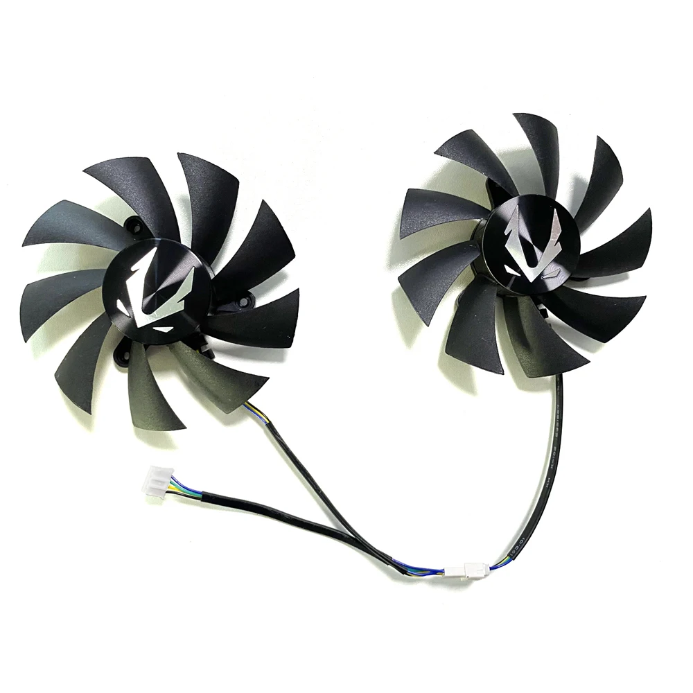 2pcs new Cooling Fan 87MM 4PIN GA92S2H For ZOTAC GAMING GEFORCE RTX 2070 SUPER AIR ZT-T20710E-10M video card fans