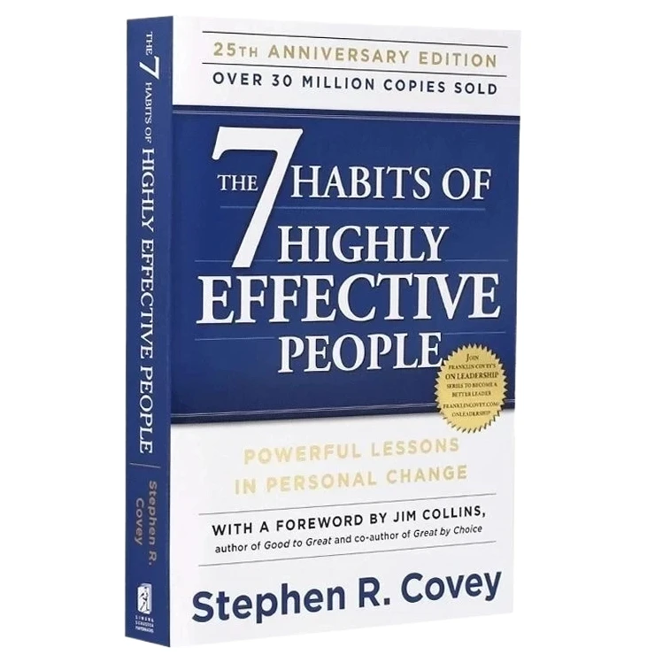 The 7 Habits Of Highly Effective People English Book By Stephen R Covey Professional Management Reading Book