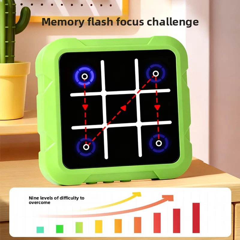 Cross-border New AI Smart Interactive Multi-in-1 Board Game | Tic-tac-toe Gomoku | Educational Logic Training Kids Toy view 4