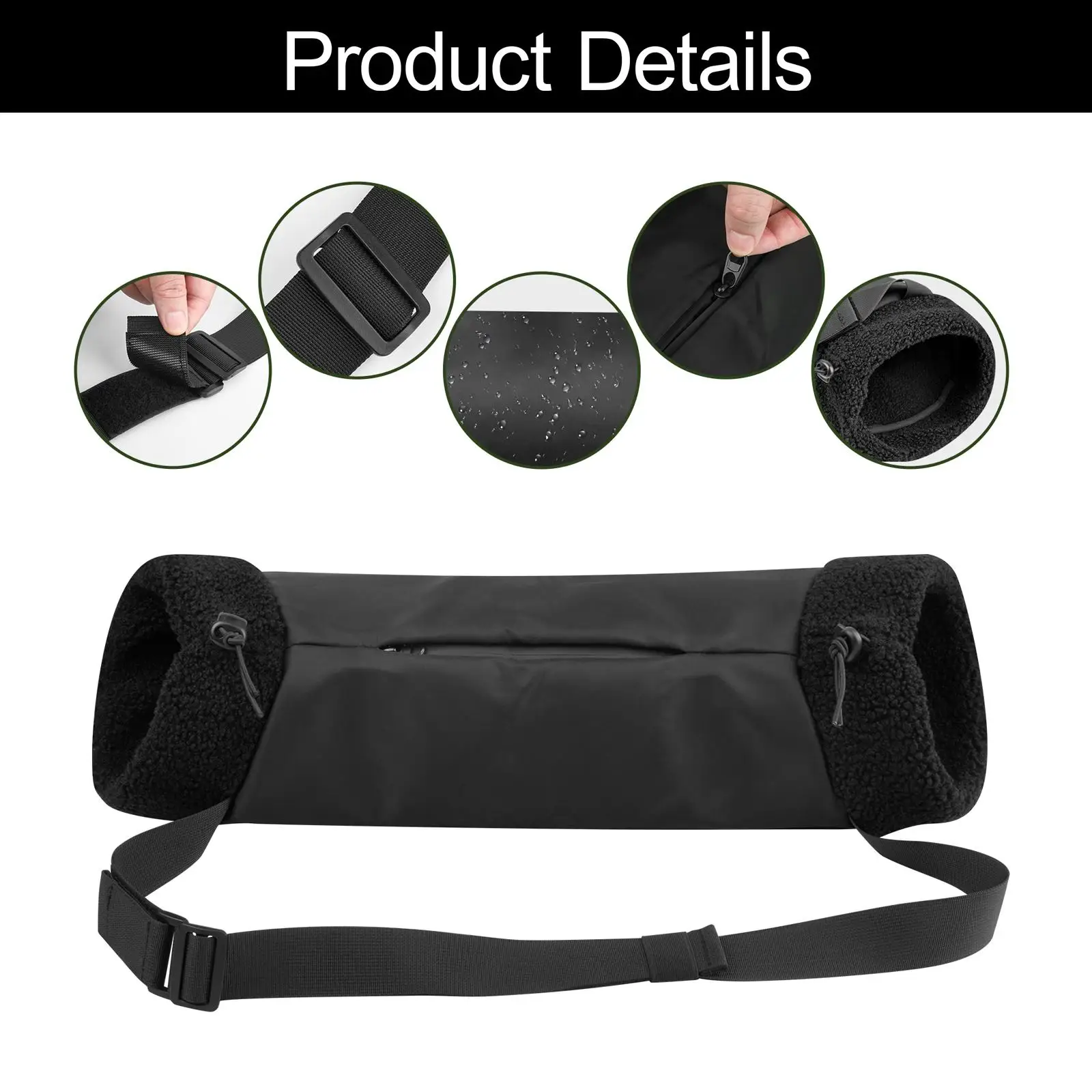 Hand Warmer Pouch Hand Warmer Sleeve Cold Resistant Portable Comfortable Athlete Glove Handwarmer for Commuting Hiking Travel