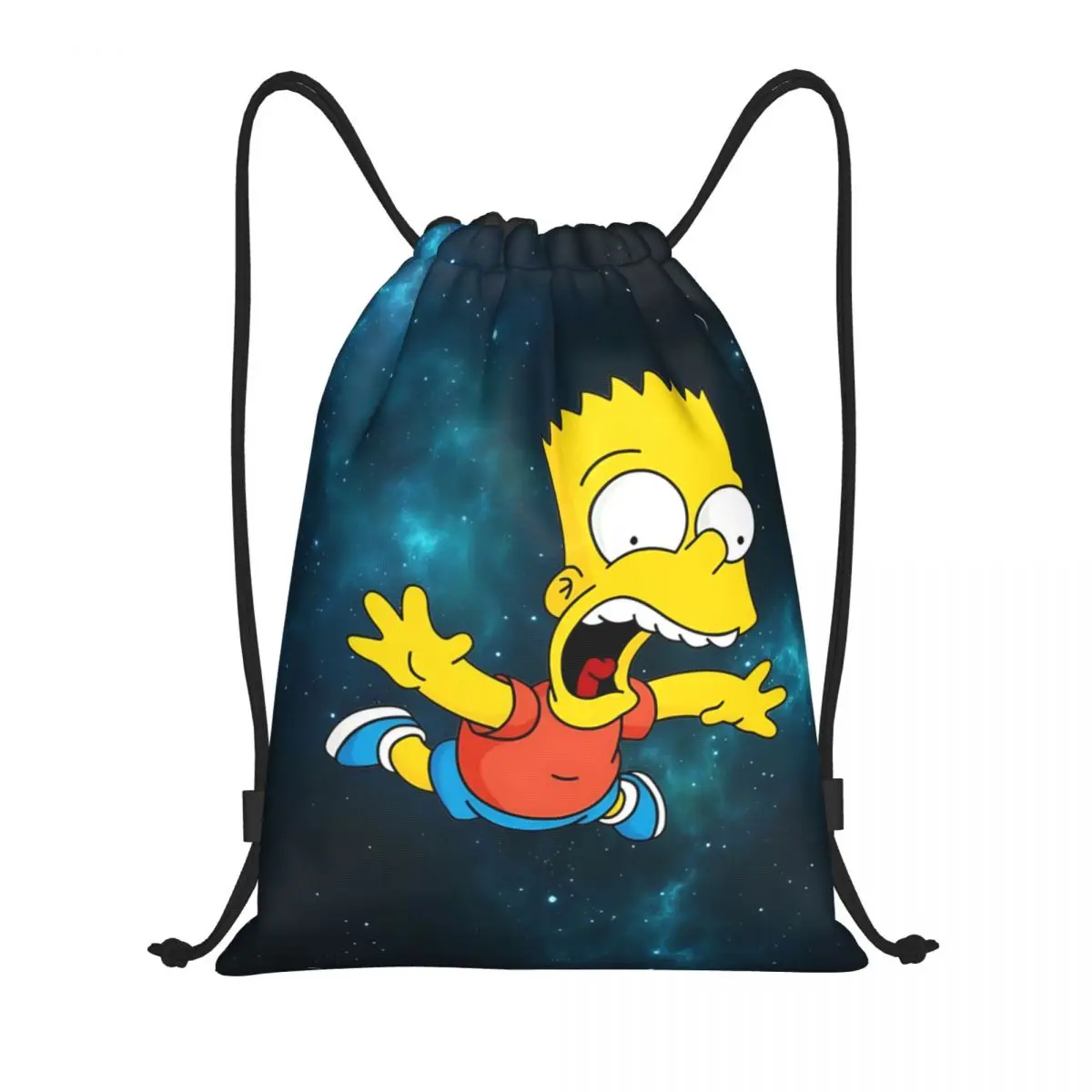 

Custom S-Simpson Family Fashion Women Men Drawstring Bag For Outside Sport