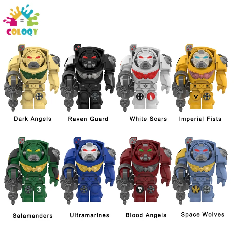 

Kids Toys Game Anime Building Blocks Steel Armor Soldiers Mini Action Figures MOC Model Toys For Kids Christmas Gifts