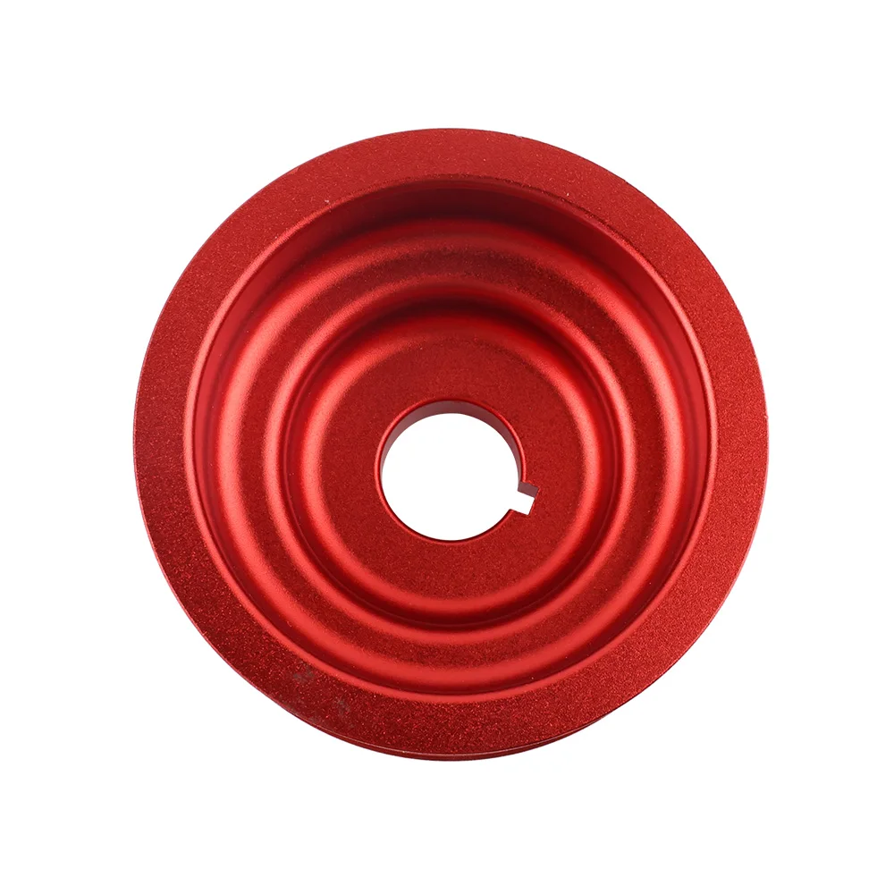 Racing Car Billet Aluminum Crankshaft Crank Pulley Fits For Subaru Impreza WRX 7 8 9 2.0L Blue Red Black