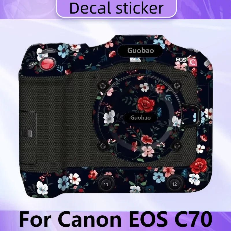 

For Canon EOS C70 Camera Sticker Protective Skin Decal Vinyl Wrap Film Anti-Scratch Protector Coat EOSC70