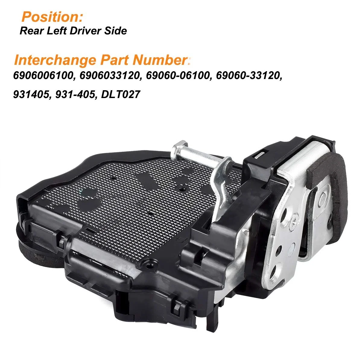 69060-06100 Rear Left Door Lock Latch Actuators 6906006100 For Toyota Corolla Camry Prius Lexus GX460 Scion Auto Parts