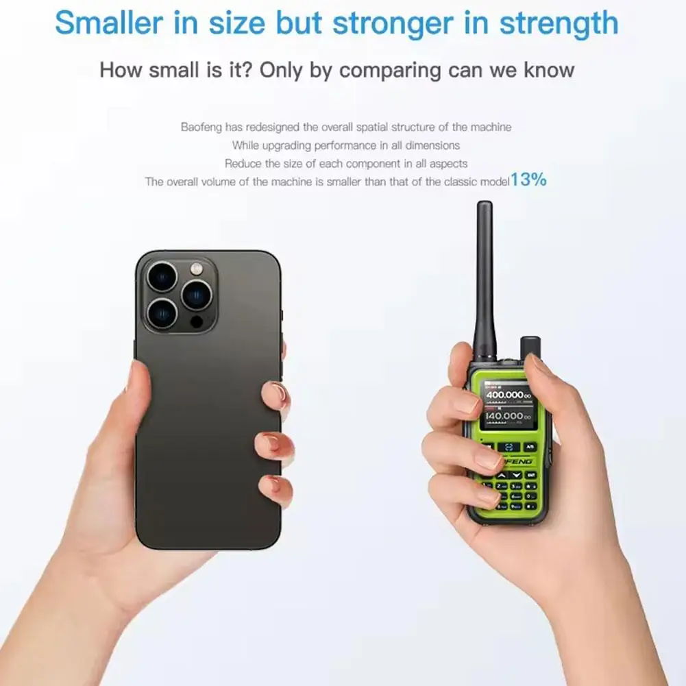 ل Baofeng UV-5R ثلاثي الطاقة اسلكية تخاطب عالية الطاقة ثنائي النطاق طويلة المدى المحمولة يده UV 5R هام اتجاهين الراديو #3