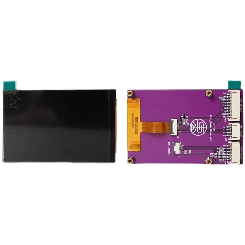 SPI TFT LCD screen with capacitive touch provides a variety of cable resolution 320x480.