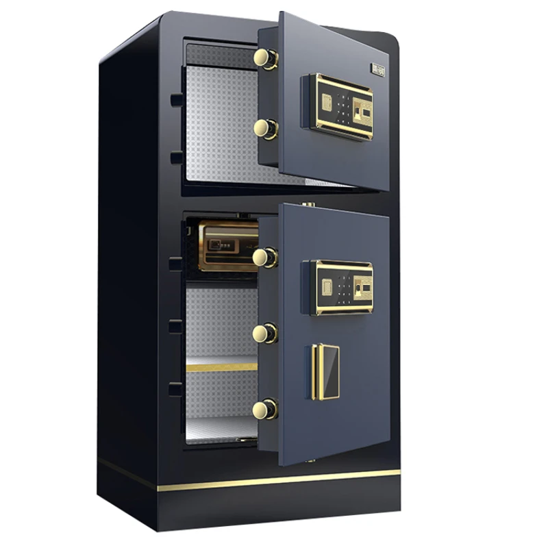 Factory supplies deposit security fingerprint safe box for money large double door safes