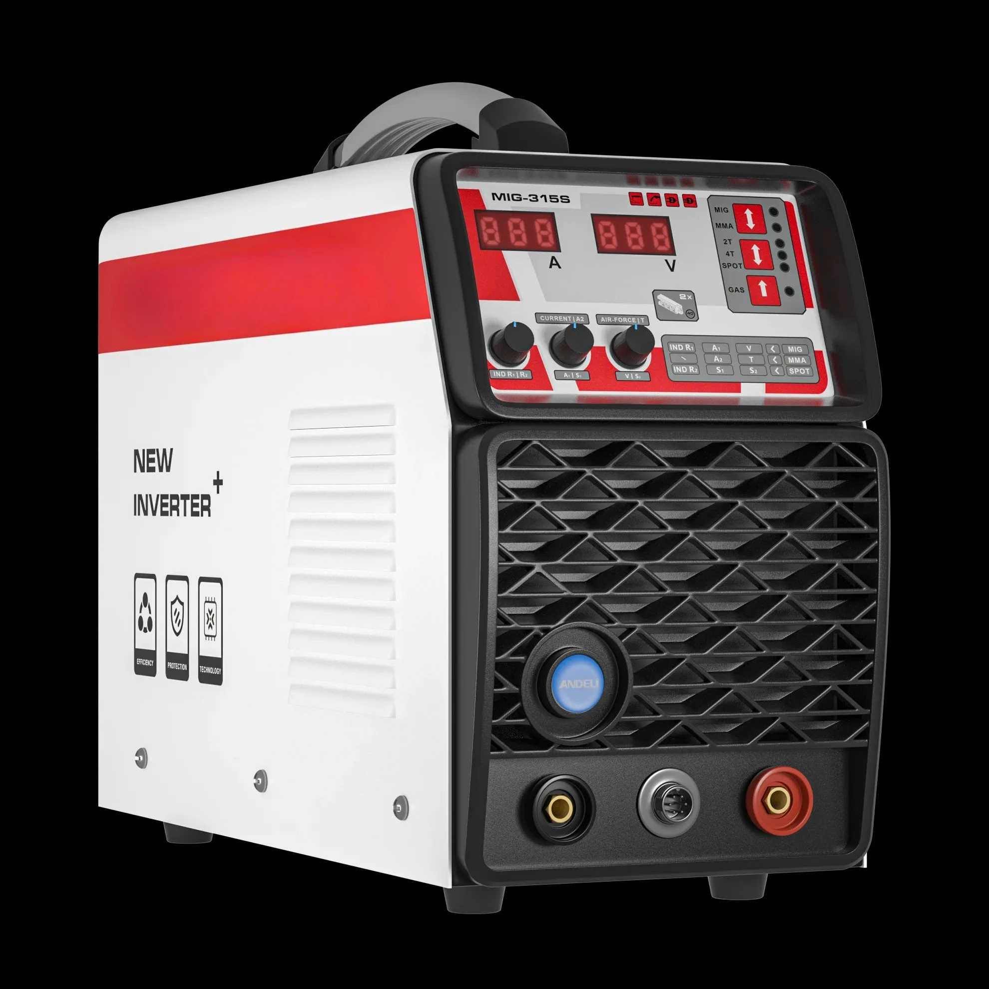 MIG315S 220V/380V 315A 20KG Wire Gouge 2 In 1 For ALL Day 24 Hours Heavy Duty Industrial MIG Welding Machine