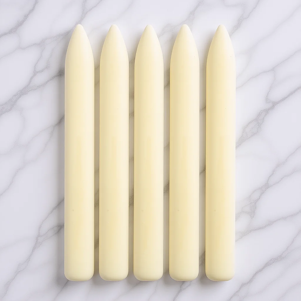 5 قطع من مجلد العظام البلاستيكي لصياغة الورق وفتحة الحروف، أداة كريسر الورق متعددة الوظائف لإلغاء فقاعات الطين