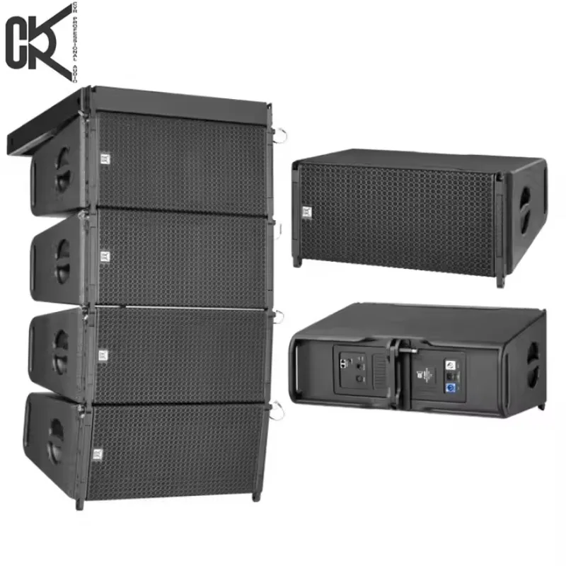 2026 New CVR Pro Audio W-310 Active Line Array 1000W 3-way Double 10 Inch With 18 Inch Subwoofer Speaker