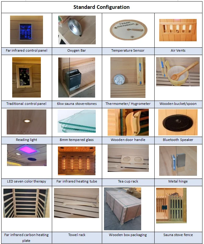 Premium Outdoor Sauna  for Home Wellness Relaxation and  Therapy