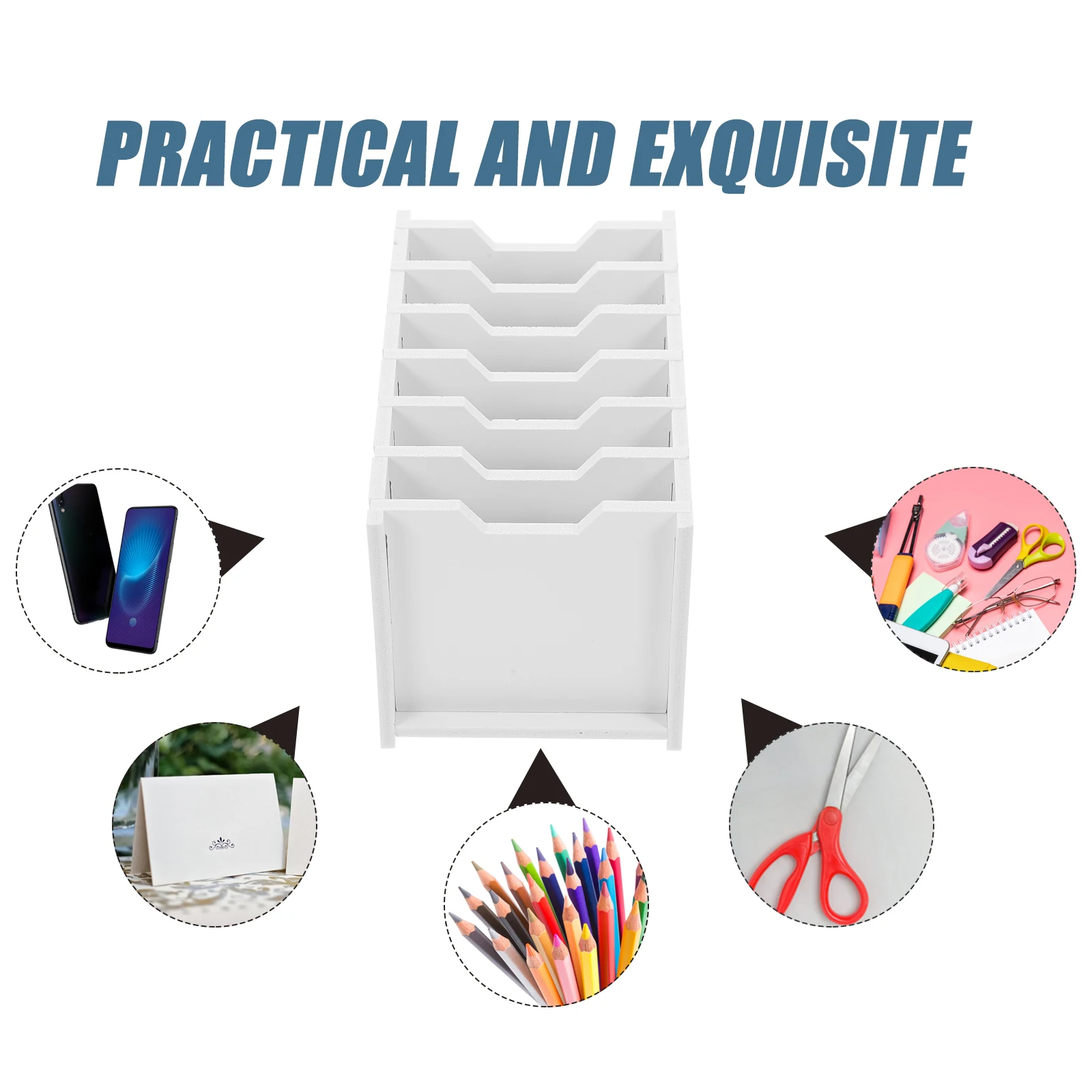 

Universal Mobile Phone Storage Box Pvc Holder for Classroom Cash Tray Small