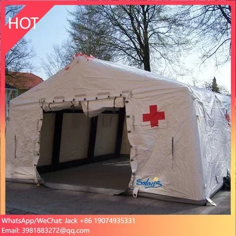 

Large Outdoor Medical Rescue Tent Field Command Fire Disaster Relief Emergency Tent