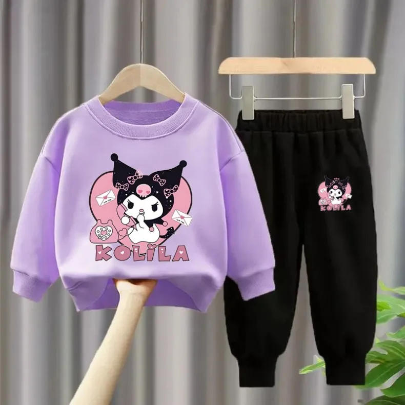 2026 Herbst Winter Neuer Stil Mädchen O-Ausschnitt Pullover+Lange Hose 2-Teiliges Set Kinder Mode Trainingsanzug Teenager Kinder Lässiger Trainingsanzug – Detail 4