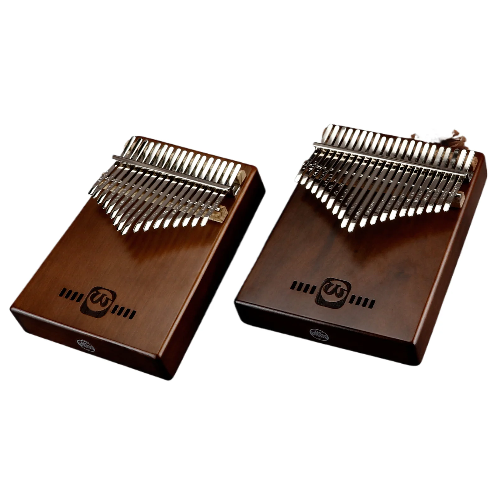 17-tone Black Walnut Wooden Box Guitar, Beginner Kalimba Instrument Wholesale, Cross-border 21 Finger