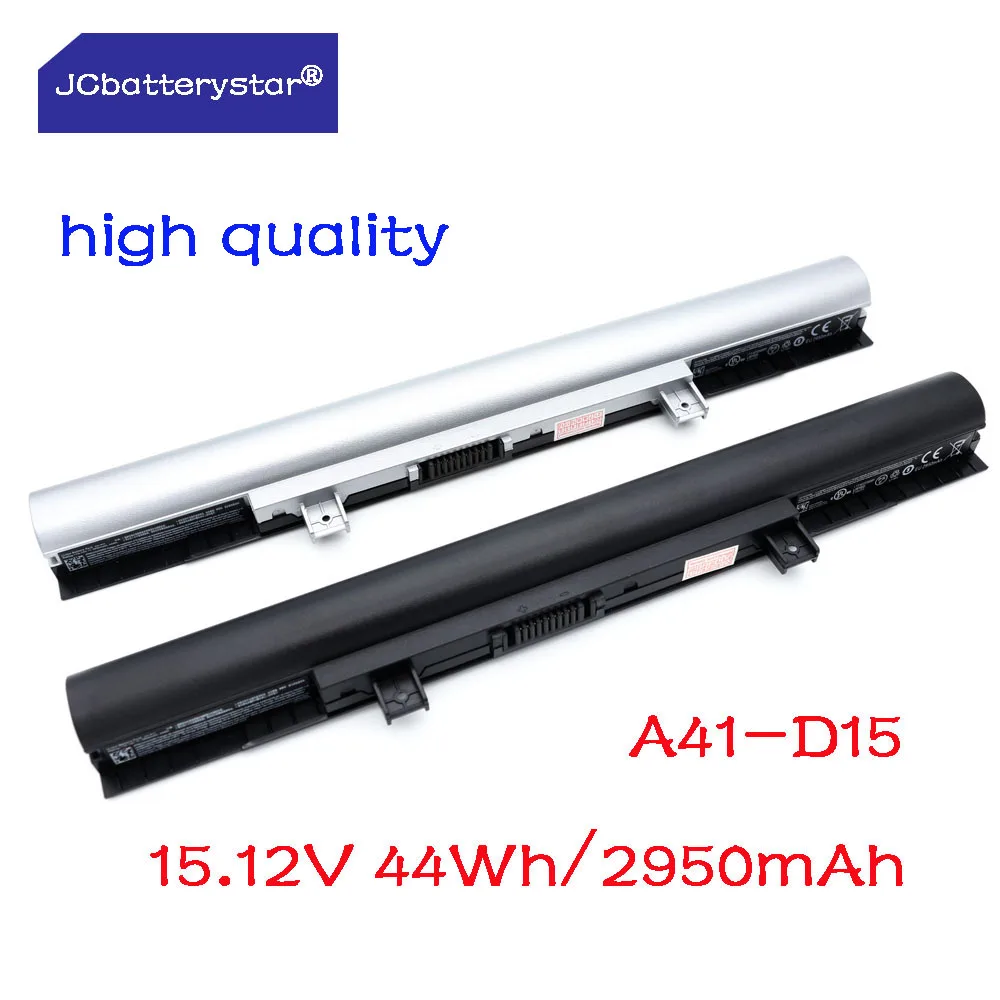 

JC High Quality 15.12V 2950mAh 44Wh D15 A41-D15 40050632 Laptop Battery For Medion Akoya E6416 P6659 E6424 P6657 ERAZER P6661