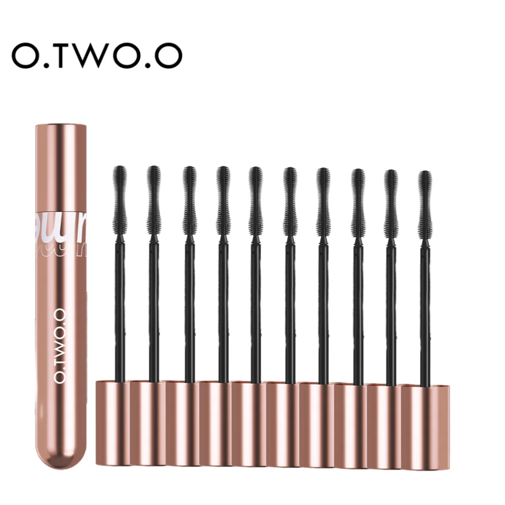 

O.TWO.O 10pc 4d Fiber Mascara Extra Volume Curling Lengthening Eyelashes Extension Eye Makeup Waterproof Mascara