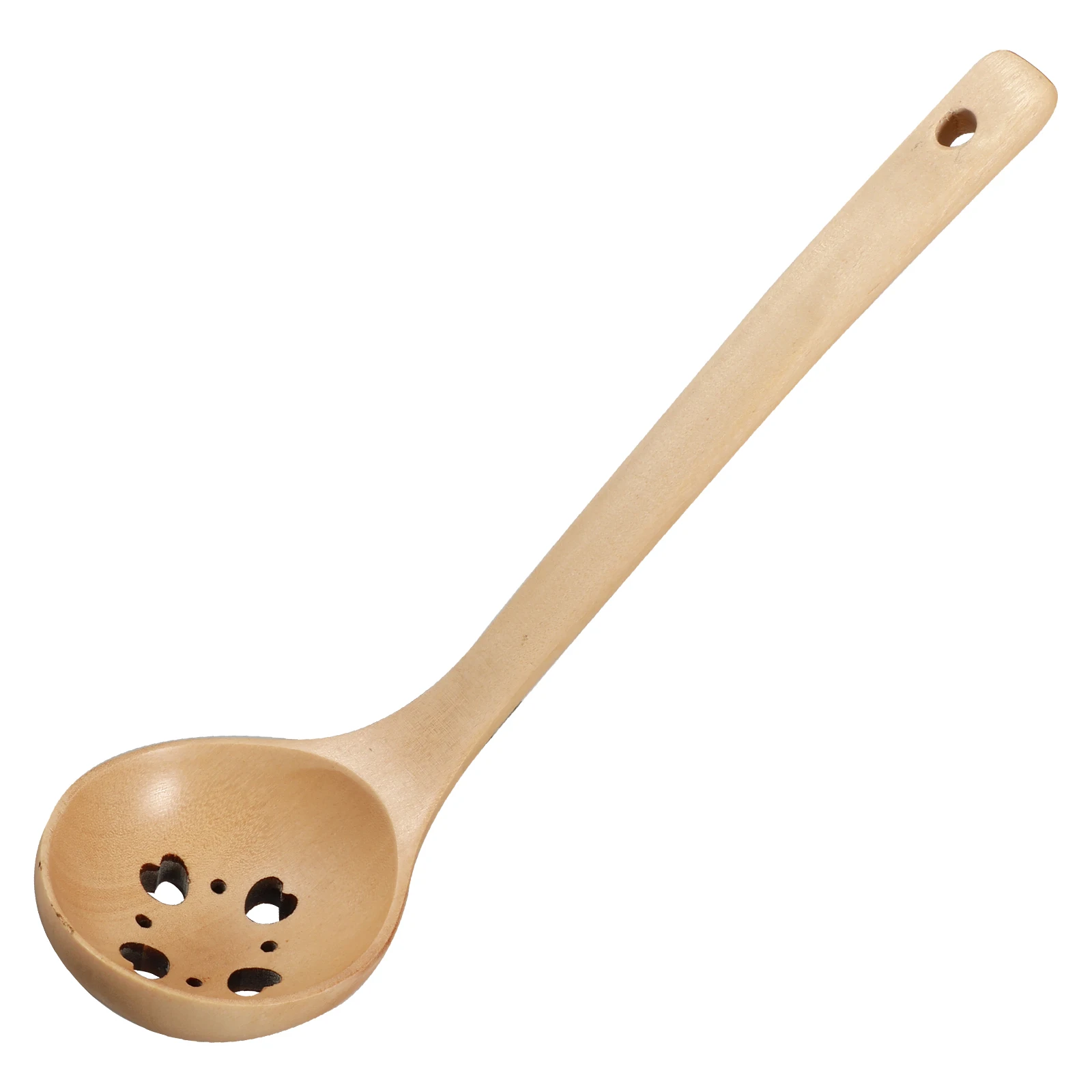

Heart Shaped Wooden Elegant Design Long Handle Ladle Kitchen Cooking Utensil Soup Spoon Lightweight Porridge Spoon Table Utensil