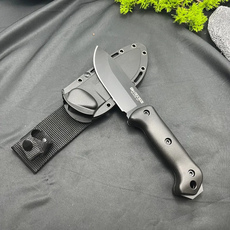 Kb Bk2 Fixed Blade Knife Outdoor Camping Knife 8Cr13 Blade Nylon Fiber Handle Edc Survival Hunting Hiking Tool Gift