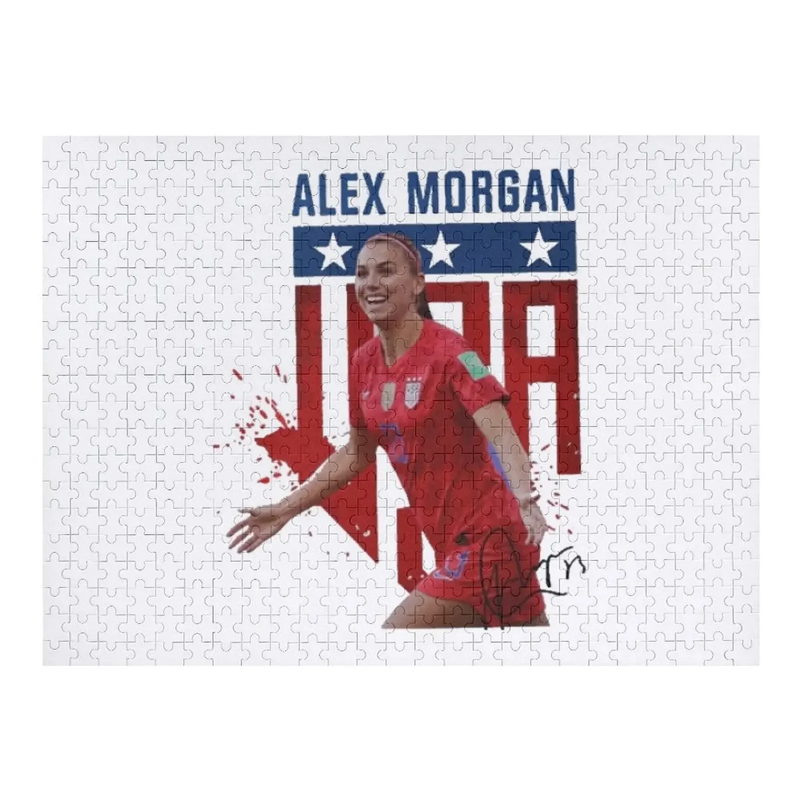 

Funny Gifts Morgan Soccer Women Celebration Gift For Everyone Jigsaw Puzzle Custom Photo Customized Kids Gift Puzzle