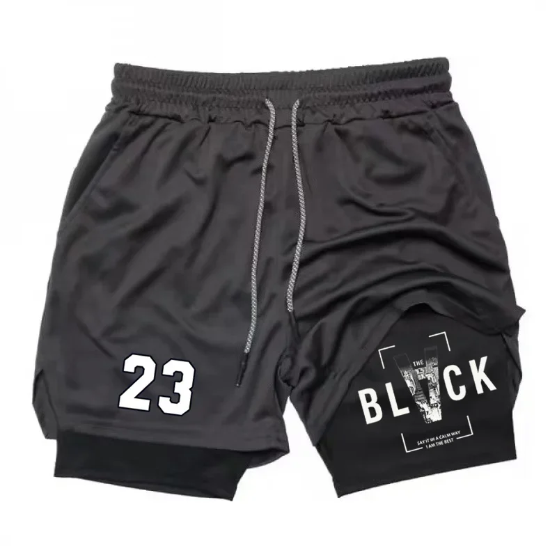 

23 повседневных двухслойных спортивных шорт 2-в-1 с принтом, подходящих для летнего пляжного отдыха в сочетании с пляжными шортами на шнуровке.