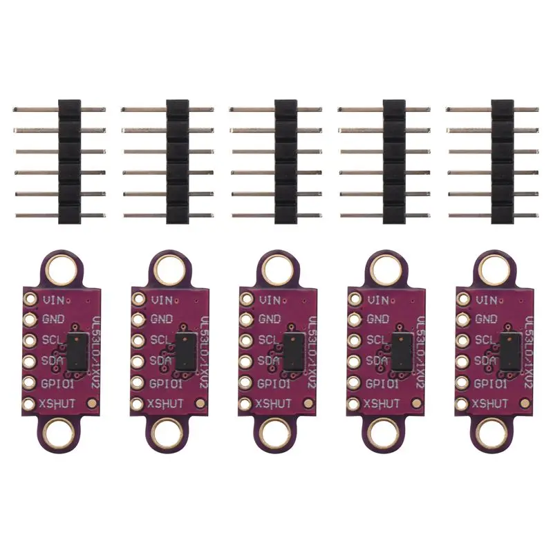 A01E-VL53L0X Time-Of-Flight Tof Ranging Sensor Breakout 940Nm GY-VL53L0XV2 Distance Module I2C IIC
