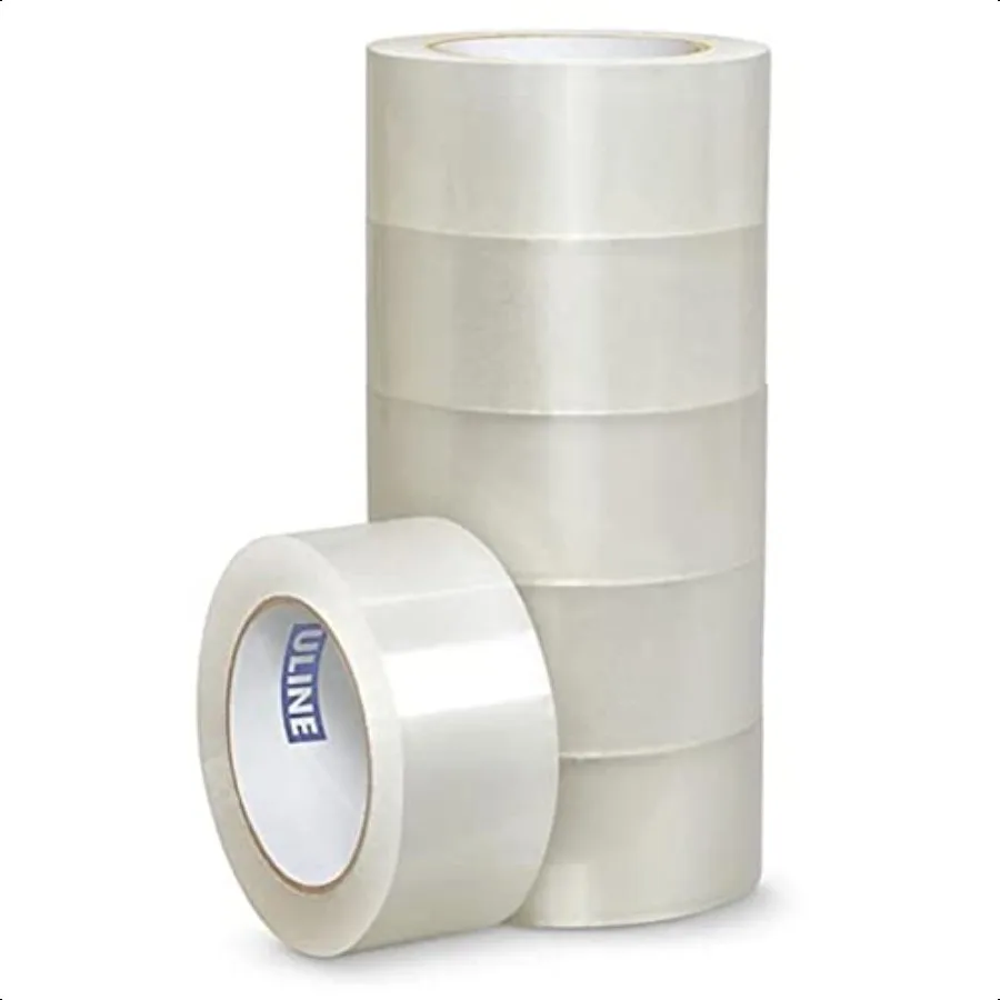 เทปบรรจุภัณฑ์ 2 x 110 หลา S423 S4236 แพ็ค 6 ม้วน สีใส