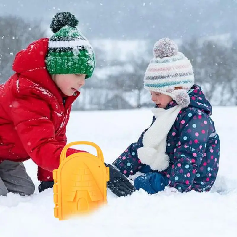 Snow Ball Shaper แม่พิมพ์ Santa Claus Reindeer ฤดูหนาวปราสาทหิมะแม่พิมพ์การ์ตูน 3D ปราสาทหิมะแม่พิมพ์ฤดูหนาว Snow Fort Maker ของเล่นสําหรับ