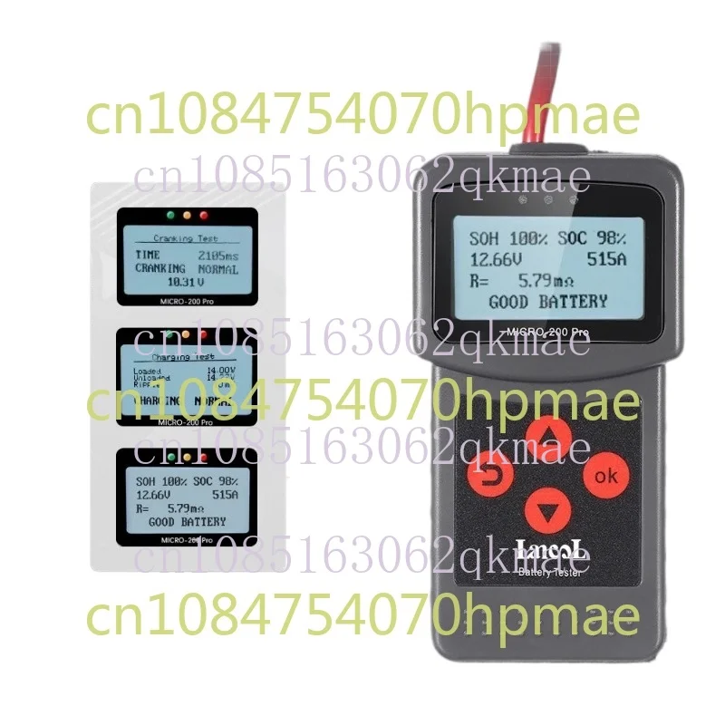 

MICRO-200 Pro Car Motorcycle Battery Internal Resistance Life Analysis Start and Stop Storage Battery Tester