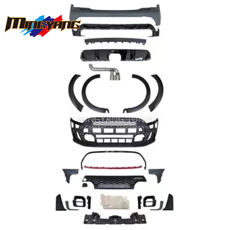

Modification PP Plastic New JCW Facelift F55 MINI Bodykit Car Bumpers for MINI 14-20 F55 Body Kit