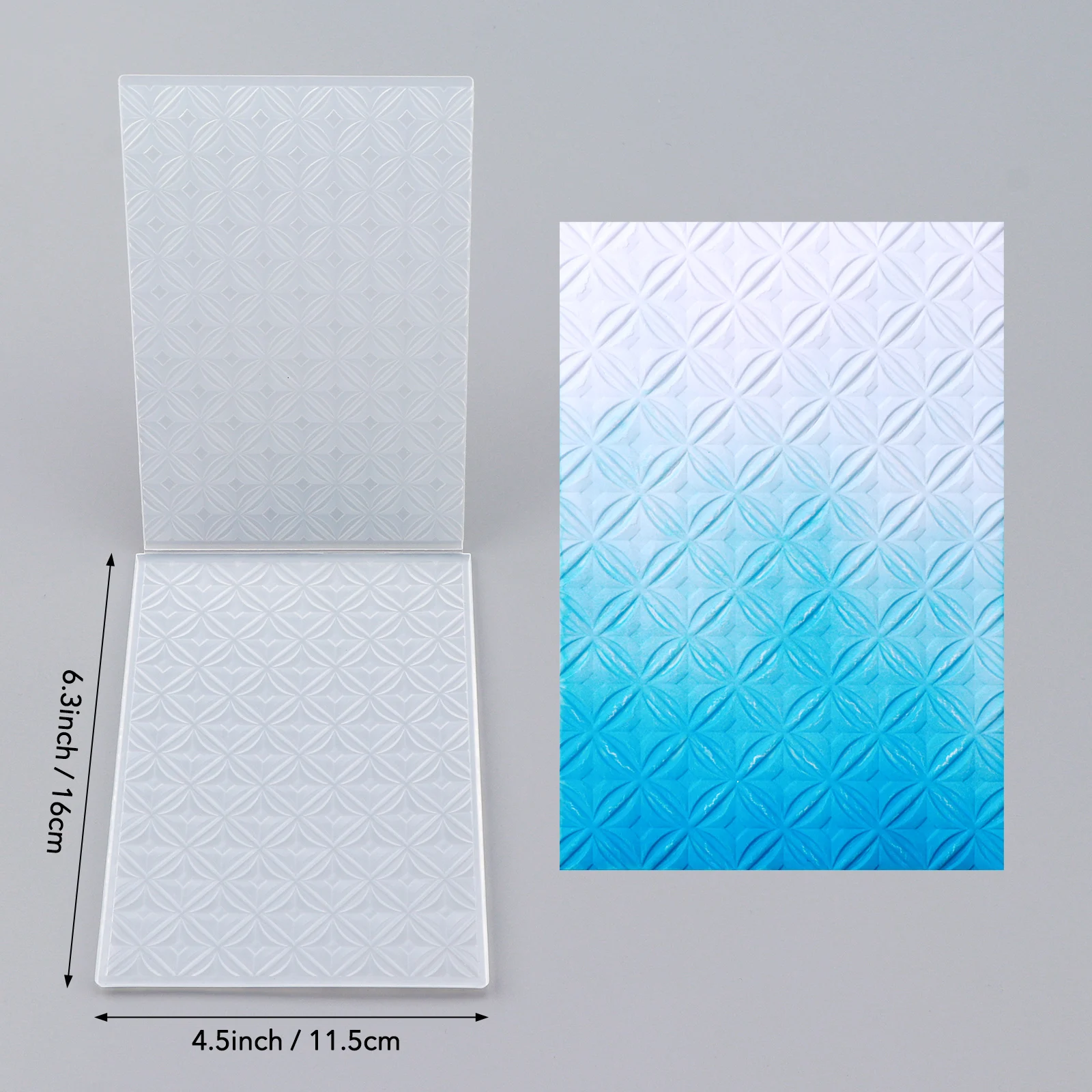 

Interesting Background 3D Embossing Folder for Card Making & Scrapbooking - Durable Plastic, Easy Embossing - Perfect 2025 Hot