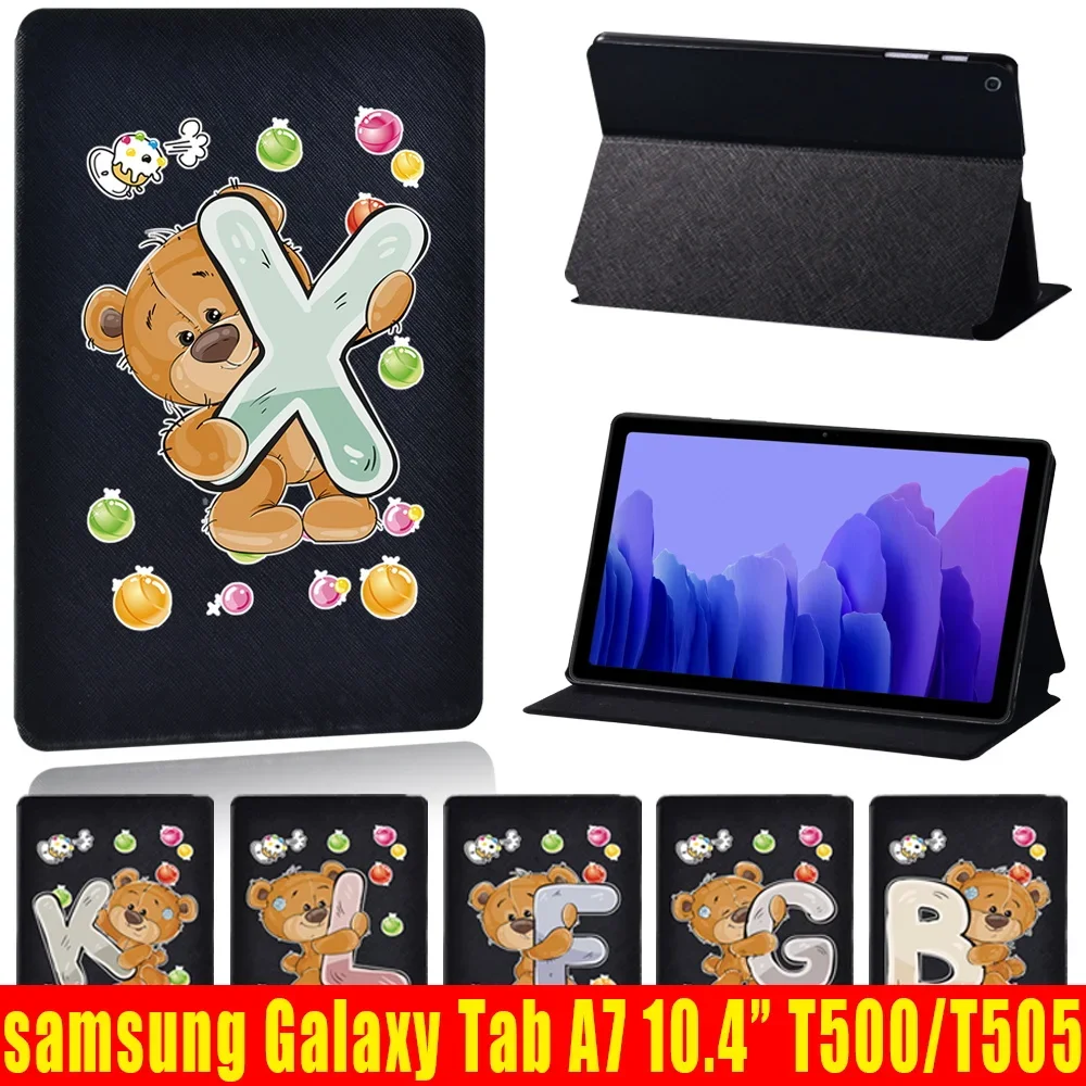 

Case for Samsung Galaxy Tab A7 10.4 Inch 2020 T500/T505 Tablet Shockproof PU Leather Stand Shell Protective Cover + Free pen