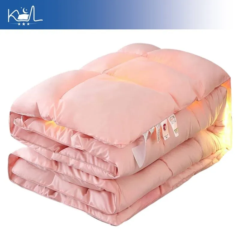 Original Japanese Made 95% White Goose Down Quilt Thickened Warm Spring Autumn Winter Single Double Comforter