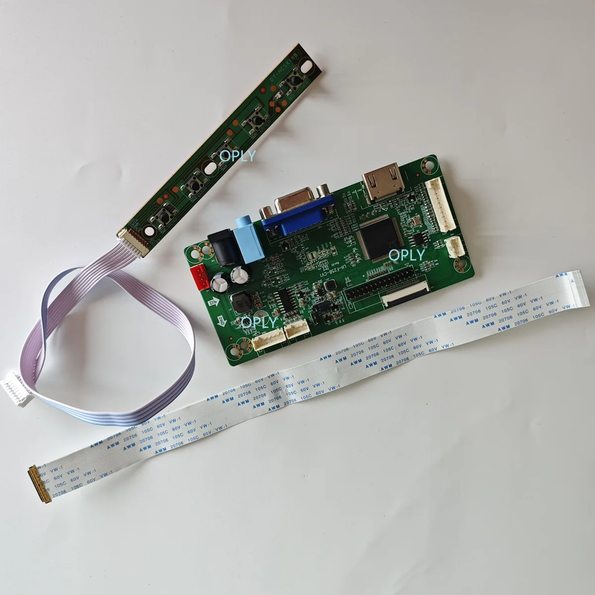 

Комплект драйверов для платы контроллера VGA, совместимой с HDMI, для B156XTN07.1 B156XTN07.0 15,6-дюймовой LED-панели 1366x768, аудиомонитора.