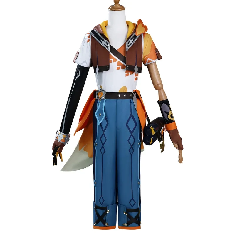 

ER1KGenshin Costume Genshin Impact Bennett Outfit Chihui Qilv Cosplay Full Set Of 2D Costume5H[[