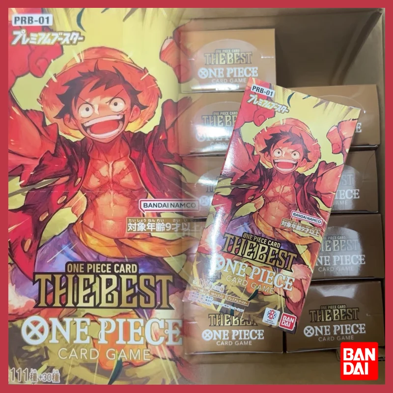 

One Piece Bandai Anime Card Premium Booster Series The Best [Prb-01] Op06 07 08 10, коллекция игрушек Hot