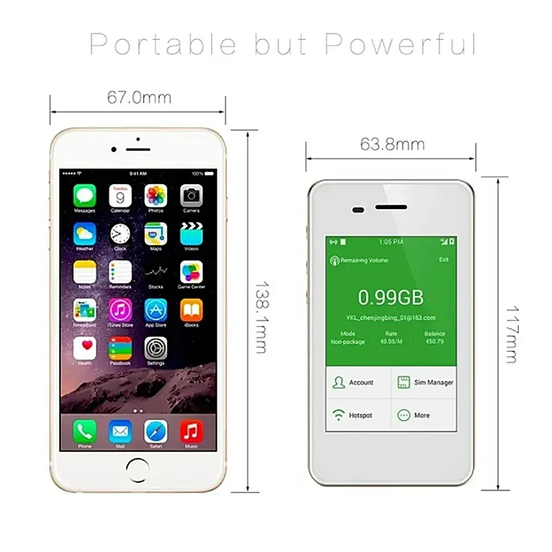 Unlocked  G2 Pro 4G LTE Mobile Hotspot Worldwide High Speed WiFi Hotspot 7200 mha Power