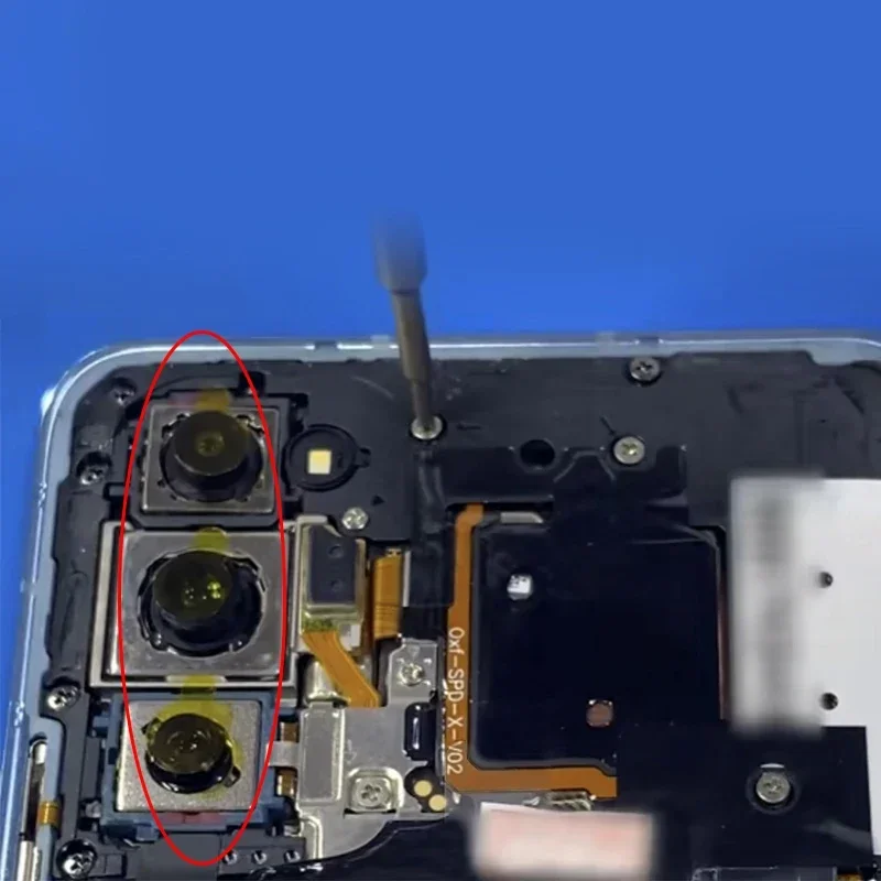 100Pcs Protective Sticker Dust Stickers High Temperature Tape for Iphone Camera Infrared Dot Matrix