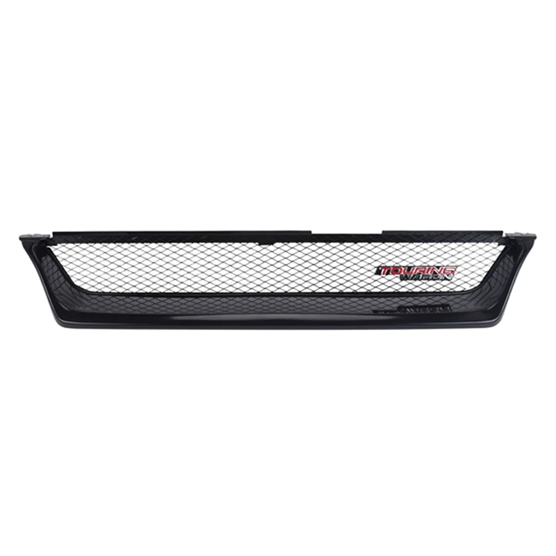 ●Car Front Bumper Mesh Grill Grille Gloss Black Racing Grills for AE101 1993 1994 1995 1996 1997