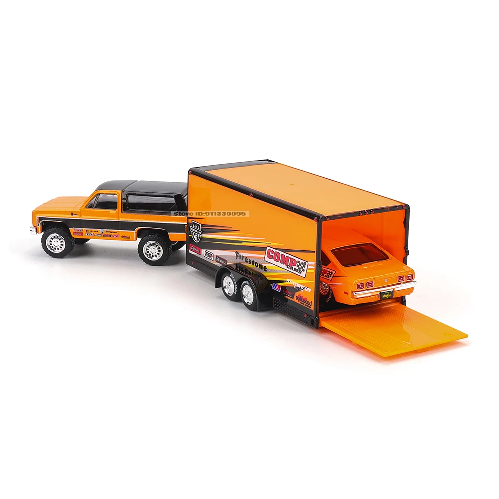 1/64 マイスト 積載車 CHEVROLET マイスト 1:64 1979 シボレー ® K5/カートララー/1971 シボレー ベガ