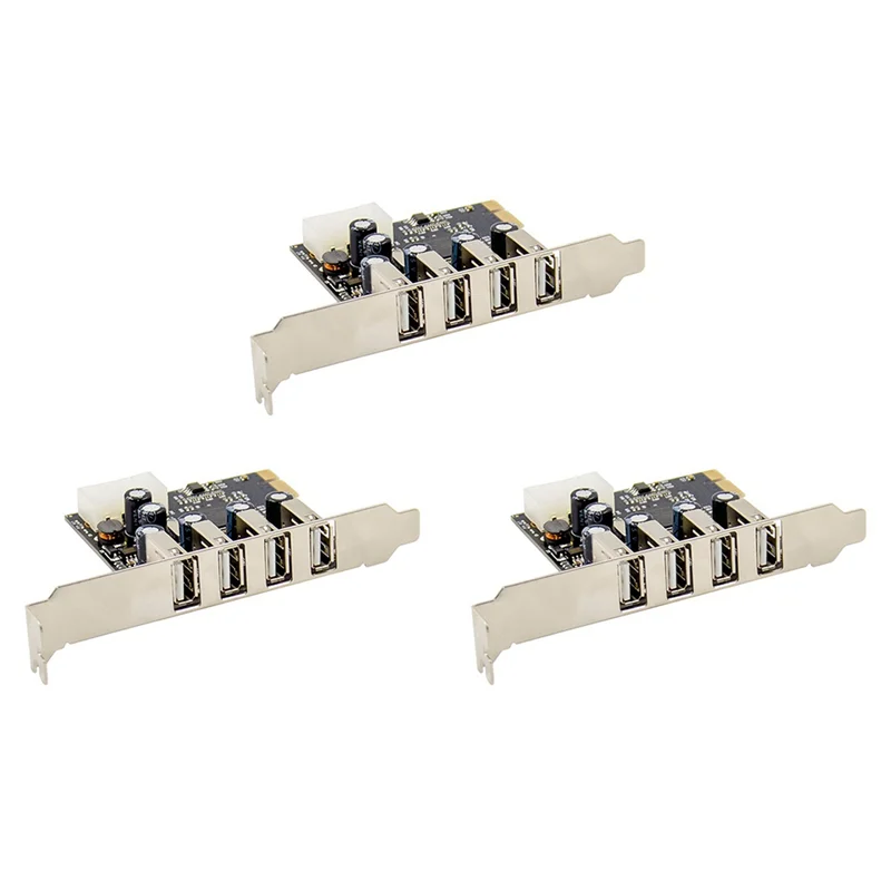 

ABT-3X PCI-E на 4 порта USB 2.0 Карта-конвертер PCIE USB2.0 Карта адаптера MCS9990 Чипсет позволяет использовать USB-карта с возможностью горячей замены