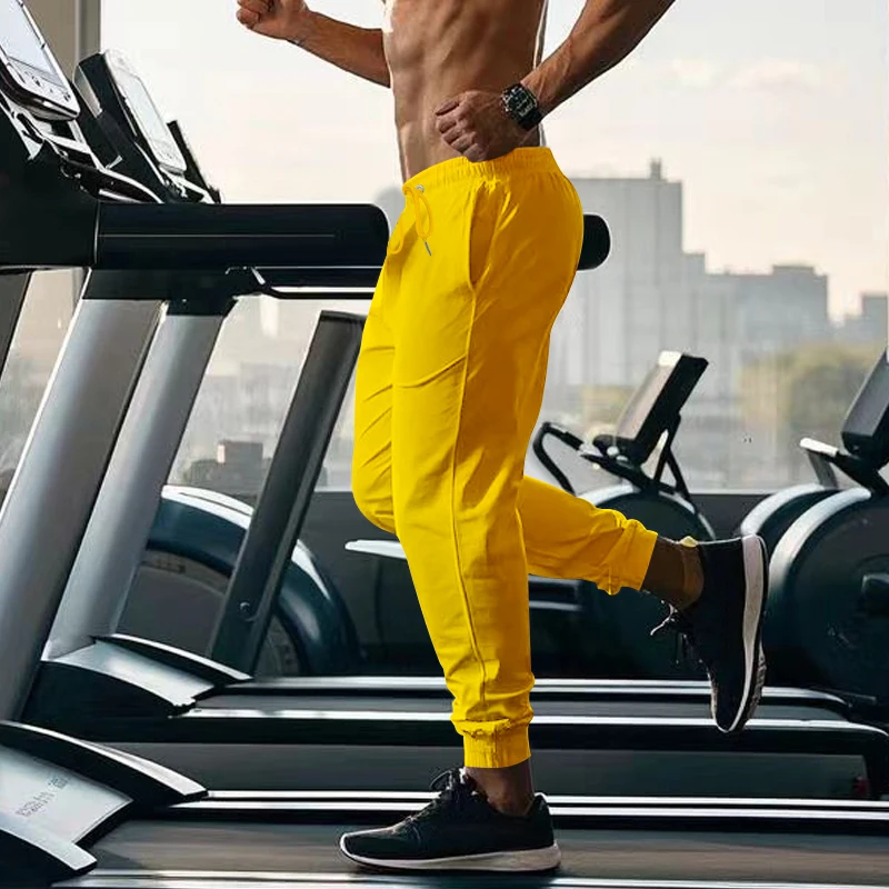 Slim Fit Men's Jogging Pants Sport Sweatpants Running Joggers Trackpants Bodybuilding Trouser for Fitness And Exercise