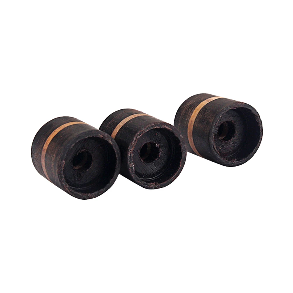 

3Pcs Versatile Rosewood Control Knobs For Electric Guitar and Amp Replacement