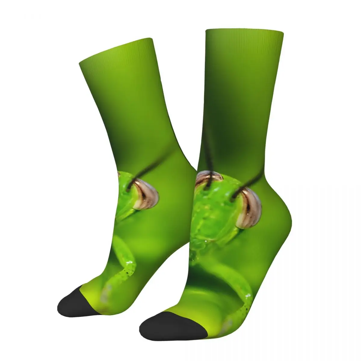 Vintage Smiling Grasshopper Men's compression Socks Unisex Street Style Seamless Printed Novelty Crew Sock